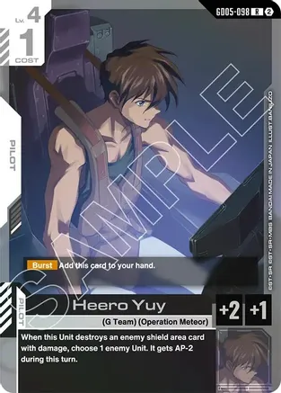 Heero Yuy — Freedom Ascension