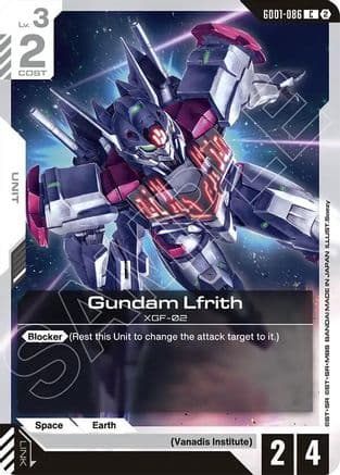 Gundam Lfrith — Deck Build Box Freedom Ascension