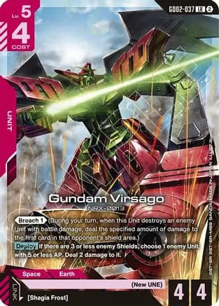 Gundam Virsago — Deck Build Box Freedom Ascension