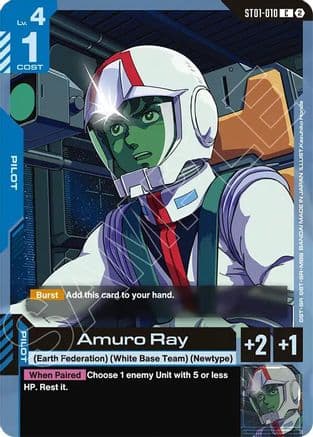Amuro Ray — Deck Build Box Freedom Ascension