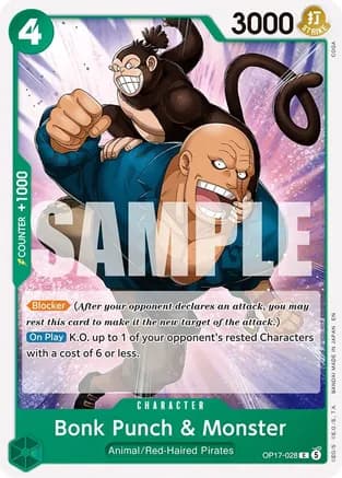 Bonk Punch & Monster — The World's Strongest Warriors