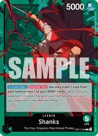 Shanks (020) — The World's Strongest Warriors