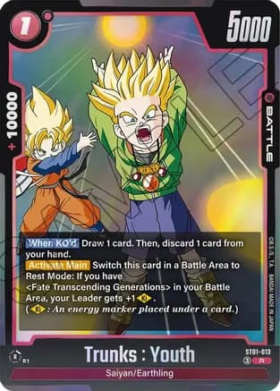 Trunks : Youth - ST01-013 — Story Booster 01