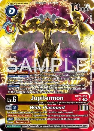 Jupitermon // Wide Plasmet (Alternate Art) — Timeless Bonds