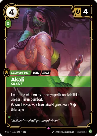 Akali, Silent — Vendetta