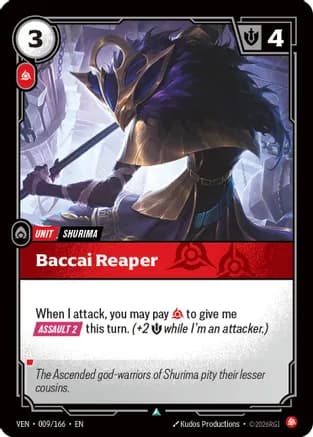 Baccai Reaper — Vendetta