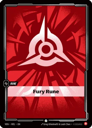 Fury Rune — Vendetta