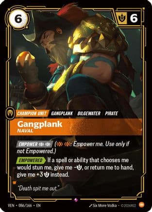 Gangplank, Naval — Vendetta