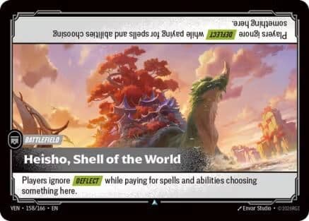 Heisho, Shell of the World — Vendetta Riftbound: League of Legends TCG card by Einar Studio