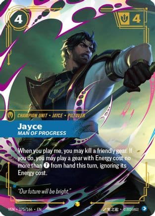 Jayce, Man of Progress (Overnumbered) — Vendetta
