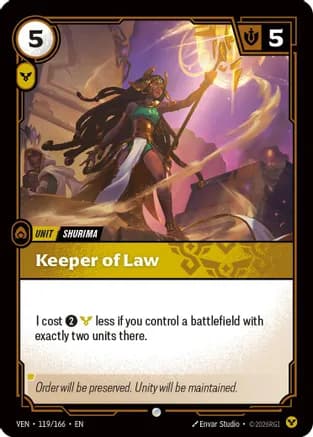 Keeper of Law — Vendetta