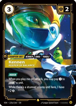 Kennen, Keeper of Balance (Alternate Art) — Vendetta