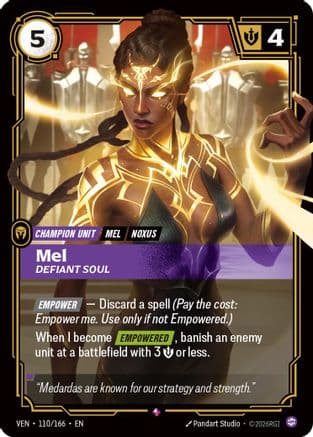 Mel, Defiant Soul — Vendetta