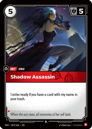 Shadow Assassin — Vendetta