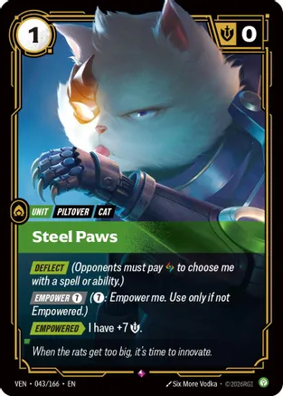 Steel Paws — Vendetta
