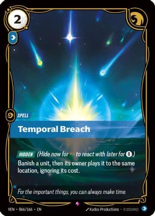 Temporal Breach — Vendetta