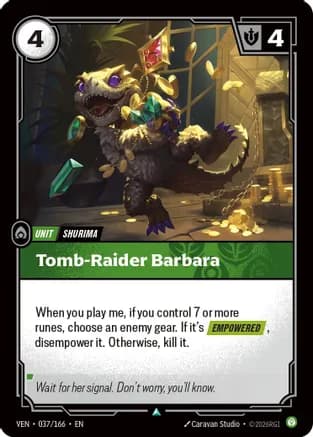 Tomb-Raider Barbara — Vendetta