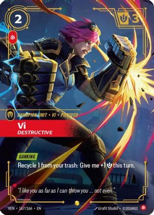 Vi, Destructive (Overnumbered) — Vendetta