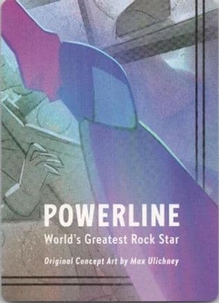 Powerline - World's Greatest Rock Star Puzzle Insert (Bottom Right) — Fabled