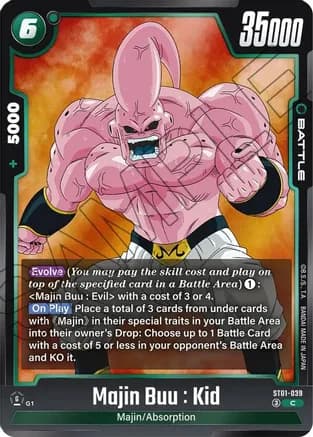 Majin Buu : Kid - ST01-039 — Story Booster 01