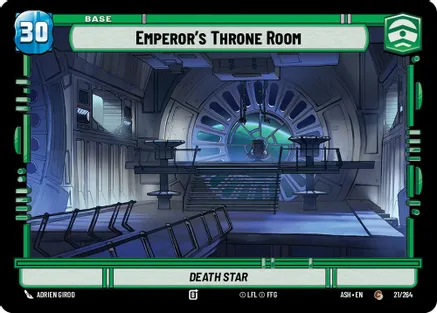 Emperor's Throne Room // Shield — Ashes of the Empire