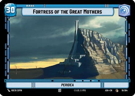 Fortress of the Great Mothers // Shield — Ashes of the Empire