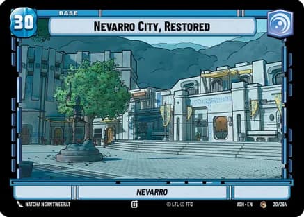 Nevarro City, Restored // Advantage — Ashes of the Empire