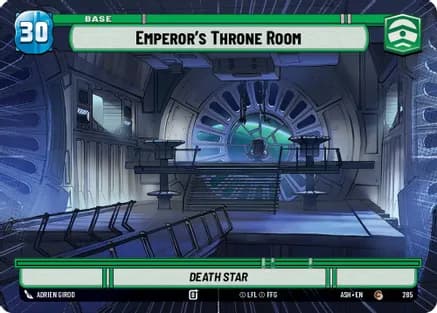 Emperor's Throne Room // Mandalorian (Hyperspace) — Ashes of the Empire