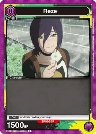 Reze (025) — UE22BT: CHAINSAW MAN