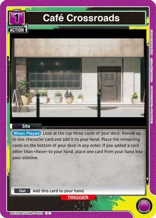 Cafe Crossroads — UE22BT: CHAINSAW MAN
