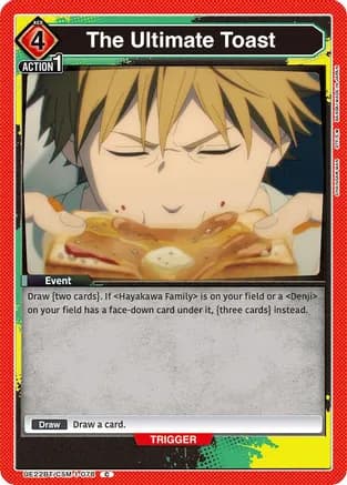 The Ultimate Toast — UE22BT: CHAINSAW MAN