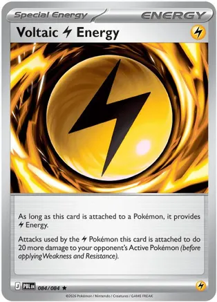 Voltaic Lightning Energy - 084/084 (Non-Holo) — Deck Exclusives