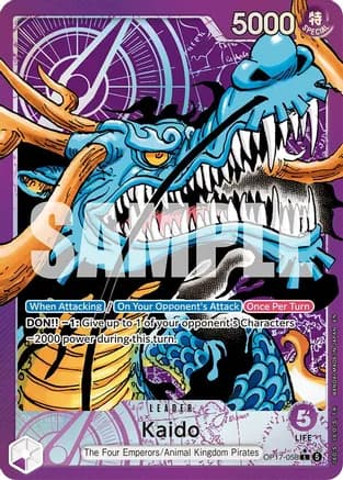 Kaido (058) (Alternate Art) — The World's Strongest Warriors