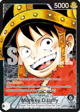 Monkey.D.Luffy (079) (Alternate Art) — The World's Strongest Warriors