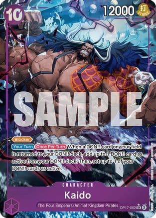 Kaido (062) (Alternate Art) — The World's Strongest Warriors