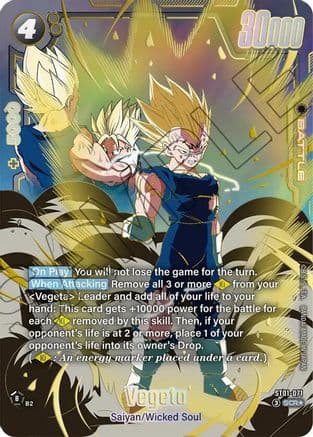 Vegeta - ST01-071 (Alternate Art) — Dragon Ball Super: Fusion World card
