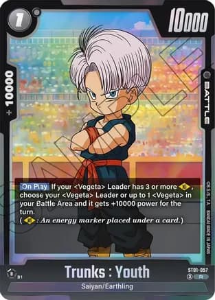Trunks : Youth - ST01-057 — Story Booster 01