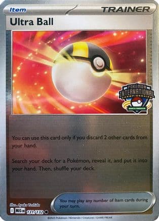 Ultra Ball - 131/132 (North America International Championship) — League & Championship Cards