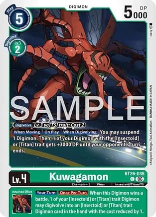 Kuwagamon — Timeless Bonds