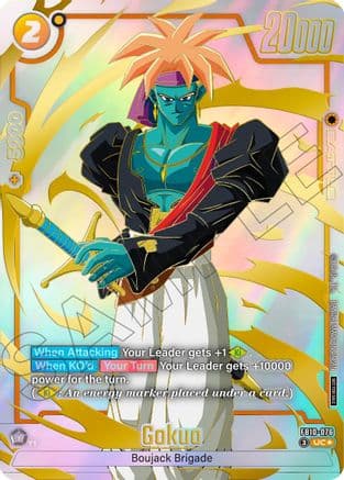 Gokua - FB10-076 (Limited Pack 26-27 WAVE2) — Tournament and Championship Promos