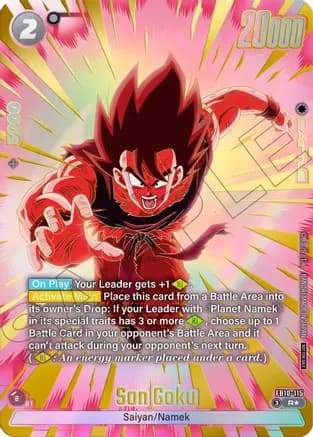 Son Goku - FB10-115 (Limited Pack 26-27 WAVE2) — Tournament and Championship Promos