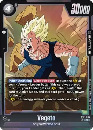 Vegeta - ST01-065 — Story Booster 01