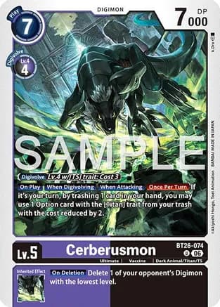 Cerberusmon — Timeless Bonds