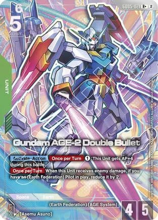 Gundam AGE-2 Double Bullet (R+) — Freedom Ascension