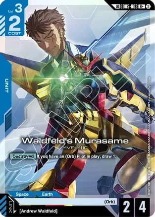 Waldfeld's Murasame (R+) (Link Rare) — Freedom Ascension