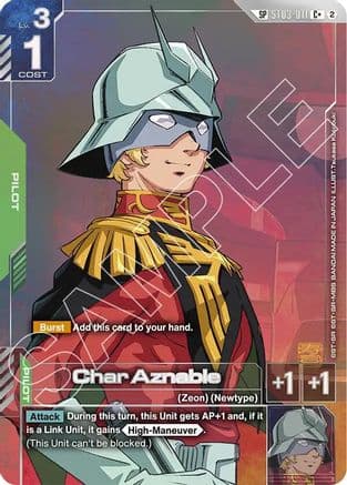 Char Aznable (C+) (SP) — Freedom Ascension