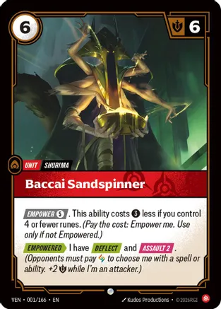 Baccai Sandspinner — Vendetta