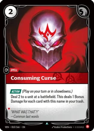 Consuming Curse — Vendetta