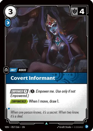 Covert Informant — Vendetta