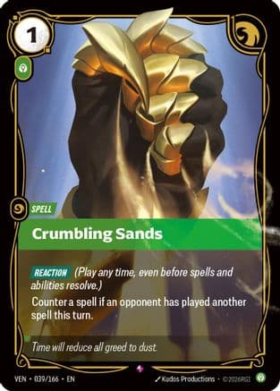 Crumbling Sands — Vendetta